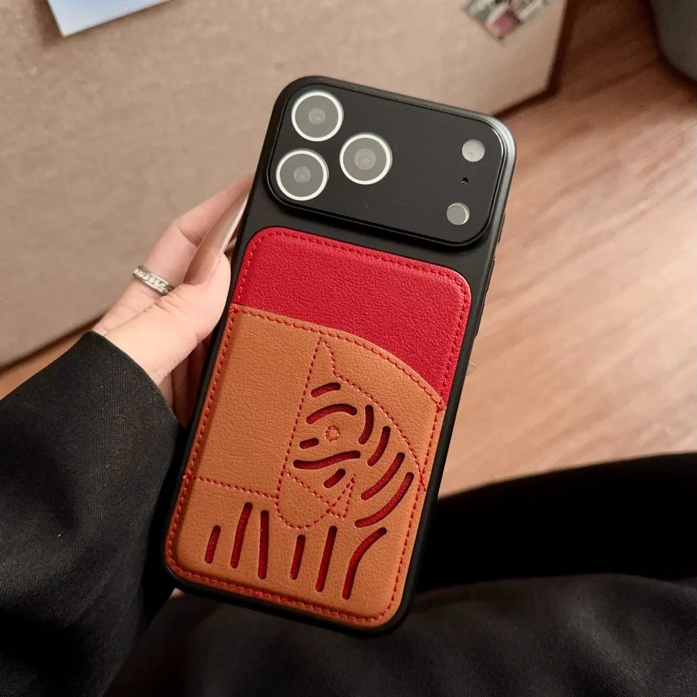 2026 Year of the Horse Card Holder Phone Case for iPhone