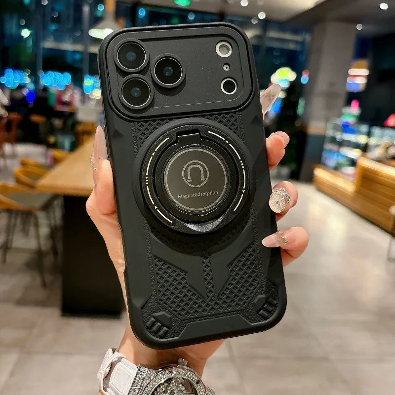 Ring Stand Holder Rotating Magnetic Case For iPhone For Magsafe