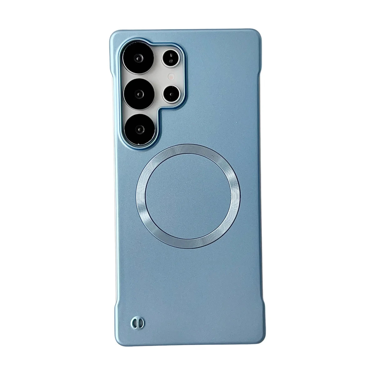 Slim Frameless Metallic Paint For Magsafe Case For Samsung