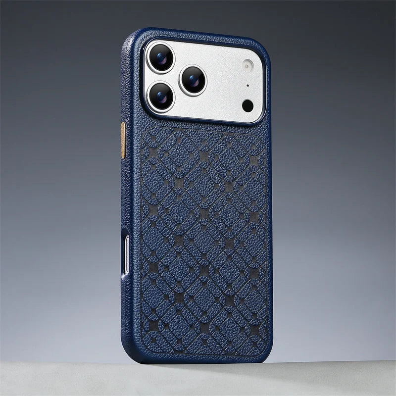 High Quality Lychee Texture Business Leather Case For IPhone