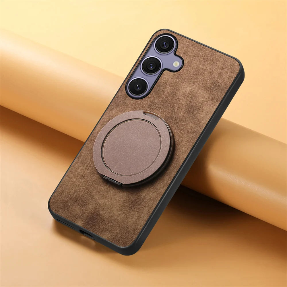360 ° rotating bracket high-quality phone case for Samsung