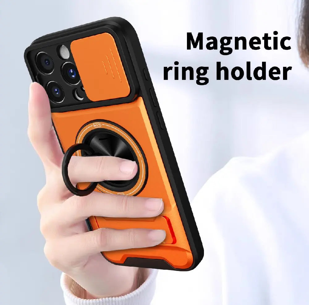 Armor Rugged Shockproof Magnetic Case for iPhone