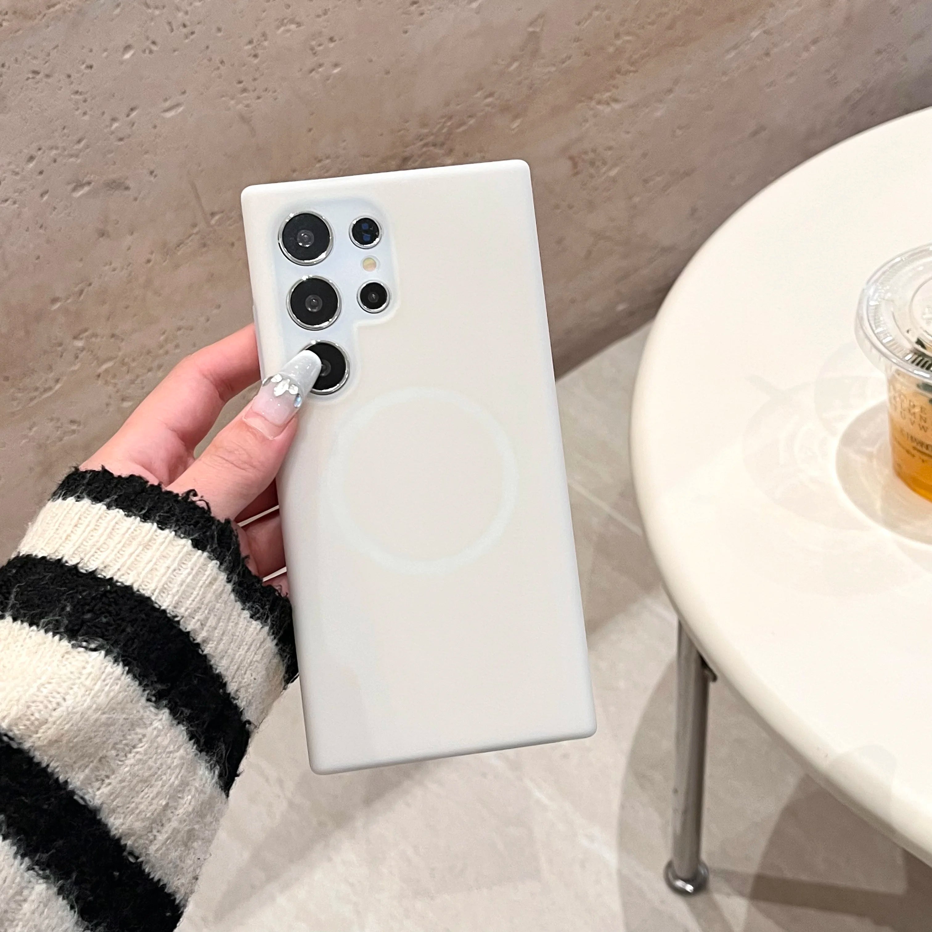 Luxury and fashionable jelly liquid silicone suitable for Samsung