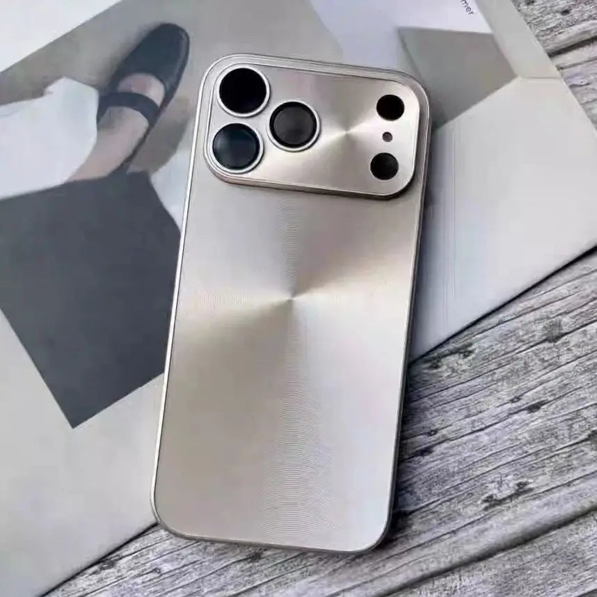 Laser CD Texture Matte Case For iPhone