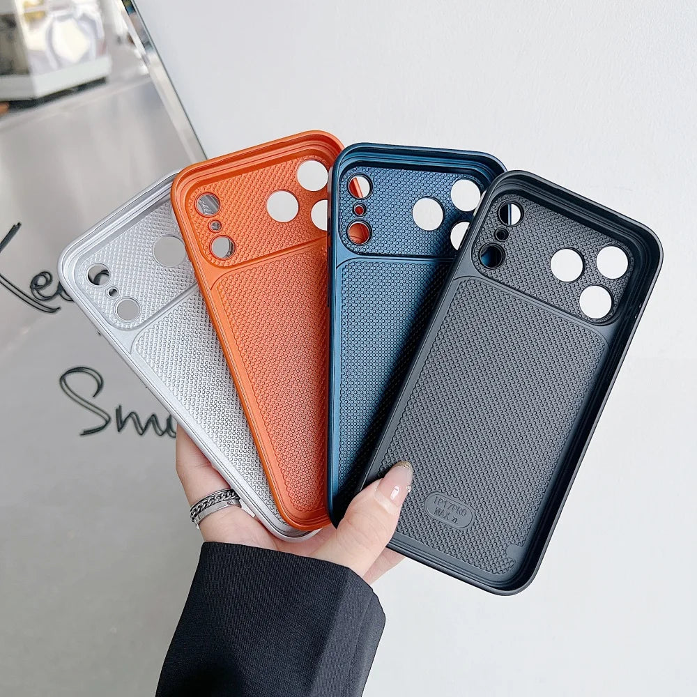 Luxury Kevlar Texture For Magsafe Magnetic Phone Case For iPhone