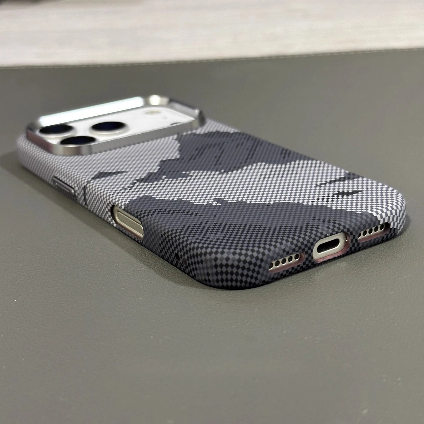 Matte Relief Magnetic  Snow Mountain Case for iPhone