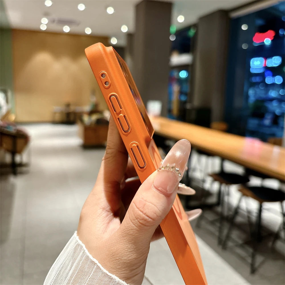 Glass Lens Film Magnetic Case for Samsung for Magsafe