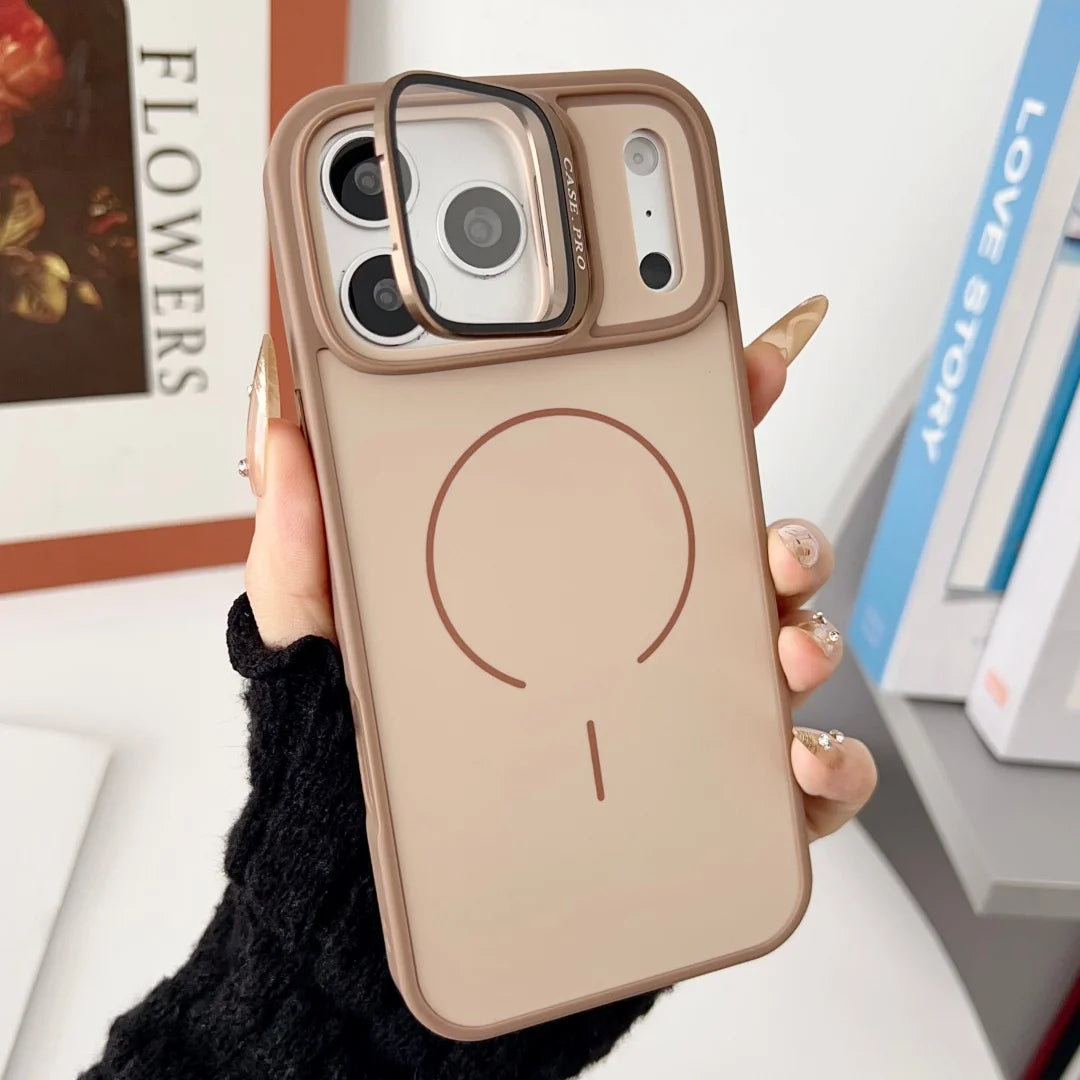 Original Fold Glass Lens Holder Stand For Magsafe Phone Case For iphone