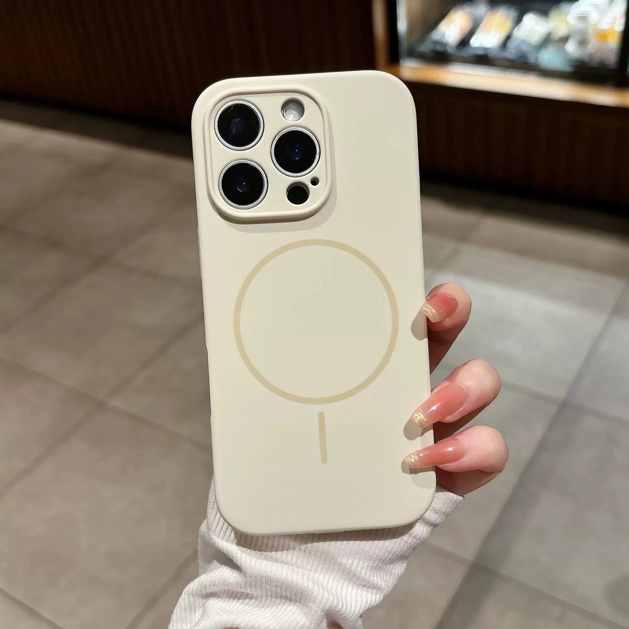 Excellent fluorescent matte silicone phone case for iPhone