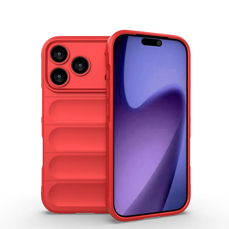 Skin-friendly shockproof soft case for iPhone