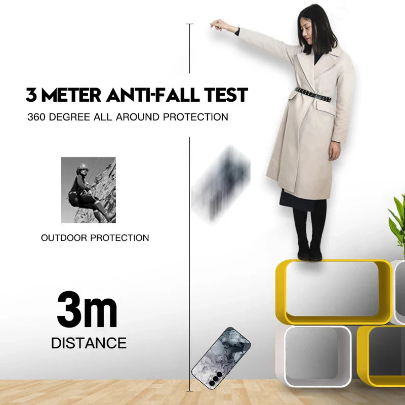 Colorful Marble Case For Samsung Galaxy