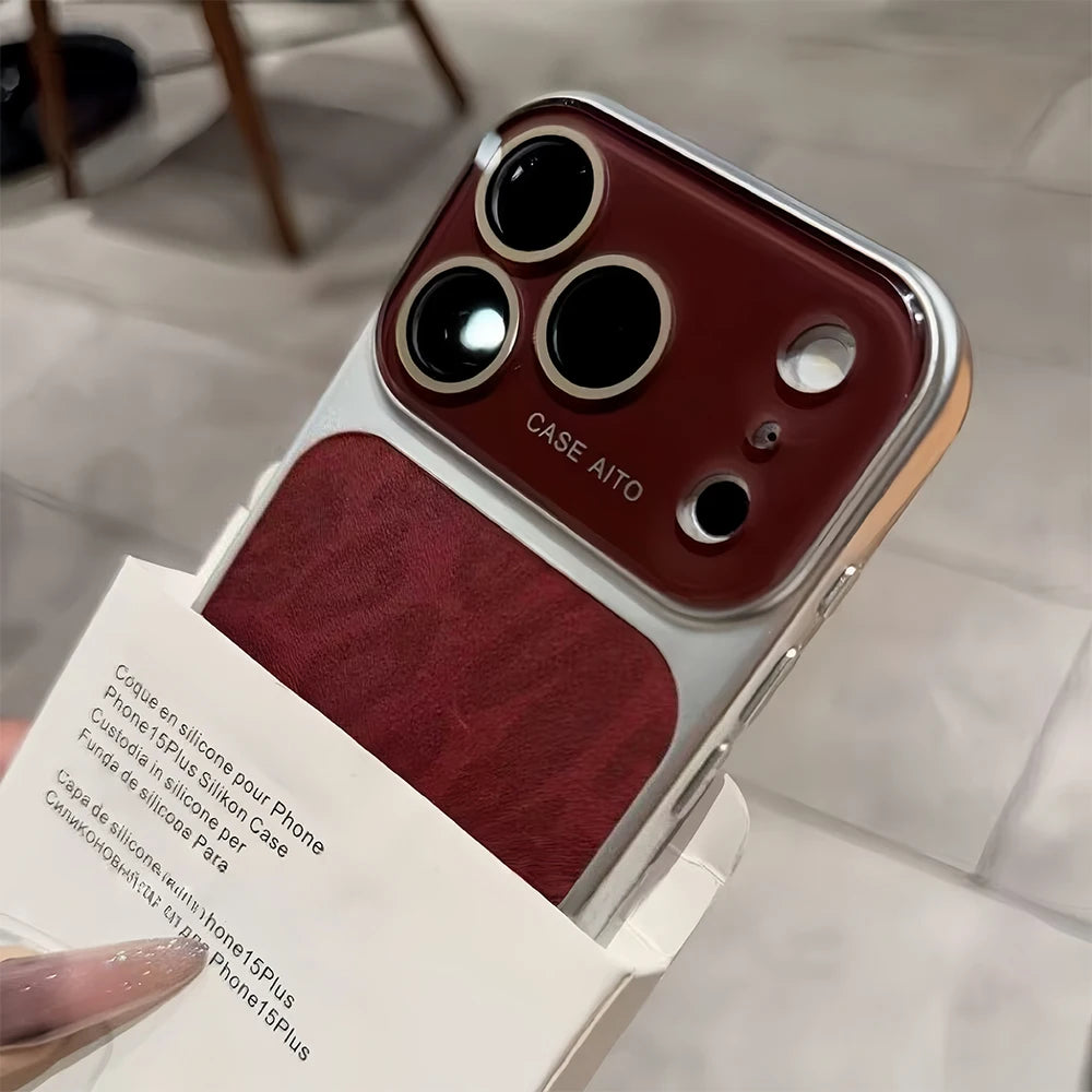 Original Leopard Print Texture Phone Case For iPhone