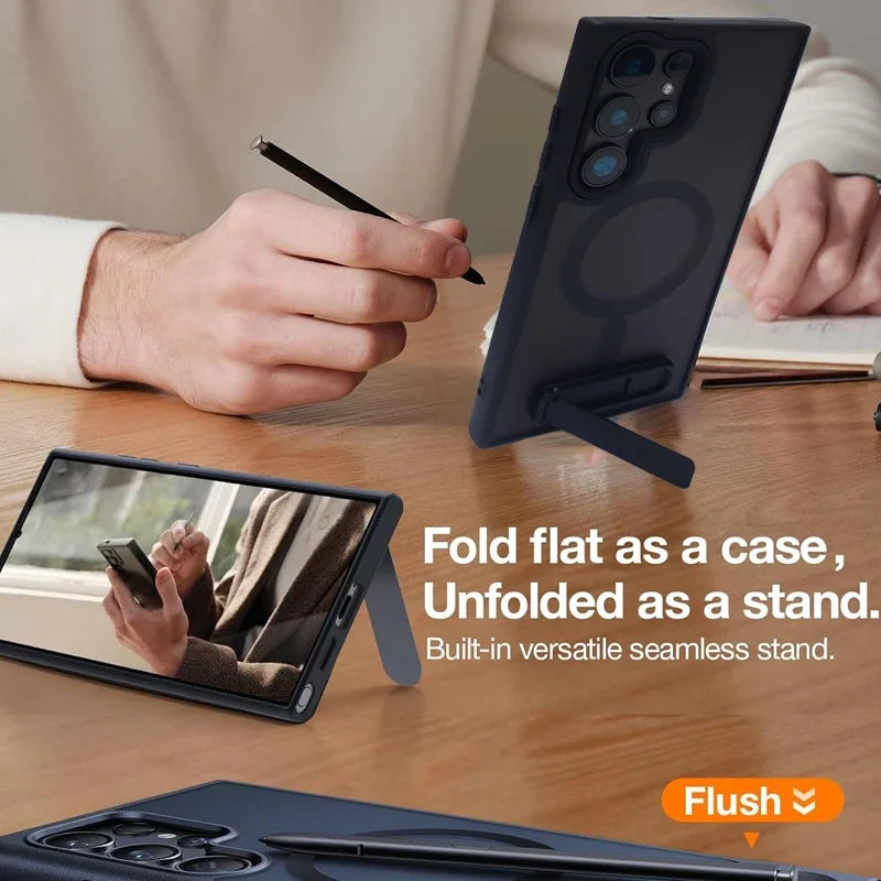 Magsafe Magnetic with Kickstand Case for Samsung