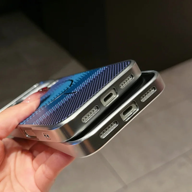 Sleek carbon fiber meets MagSafe-ready case For iPhone