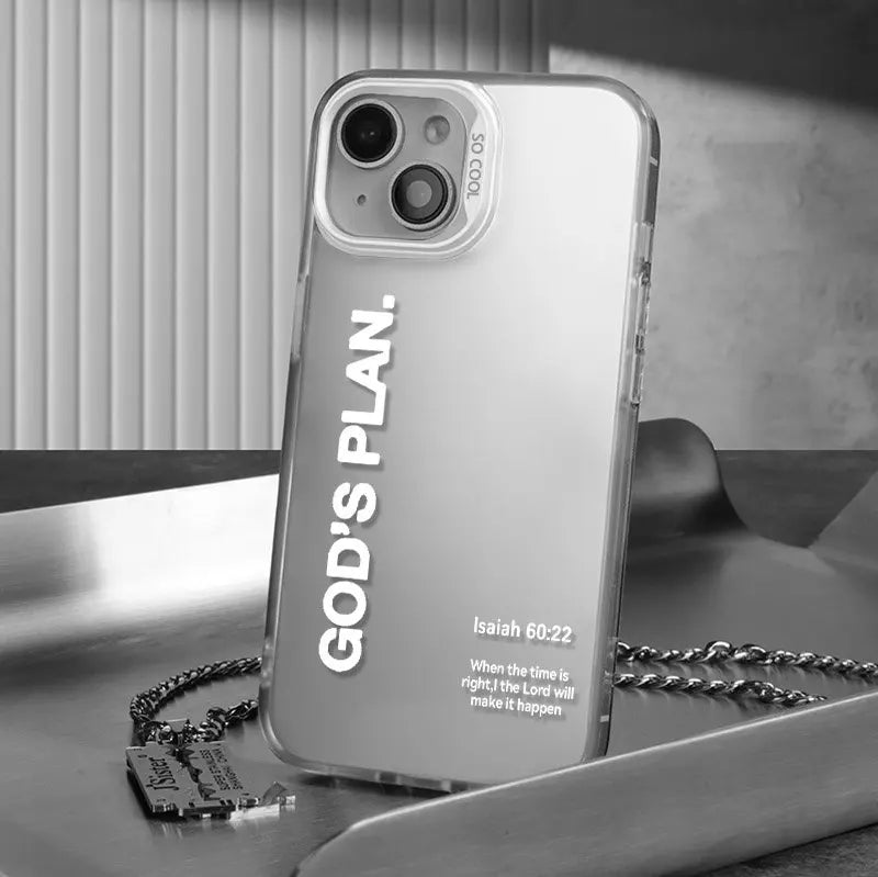 God Has Plan For You - Meaningful Holographic Protective Case for iPhone