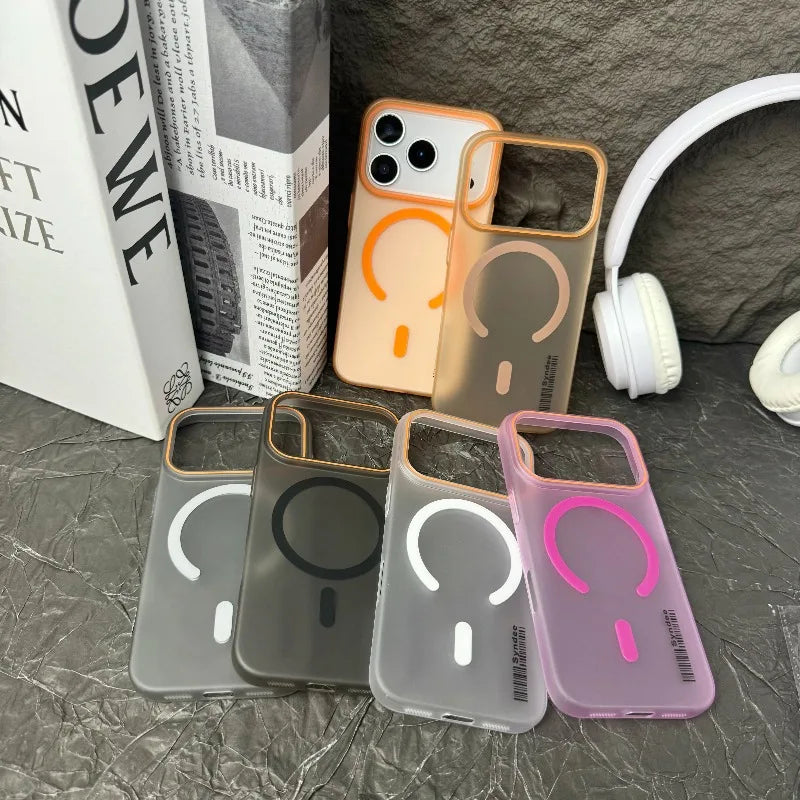 Magsafe Magnetic Matte Pc Translucent Case for IPhone