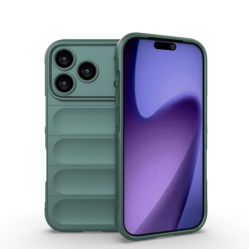 Skin-friendly shockproof soft case for iPhone