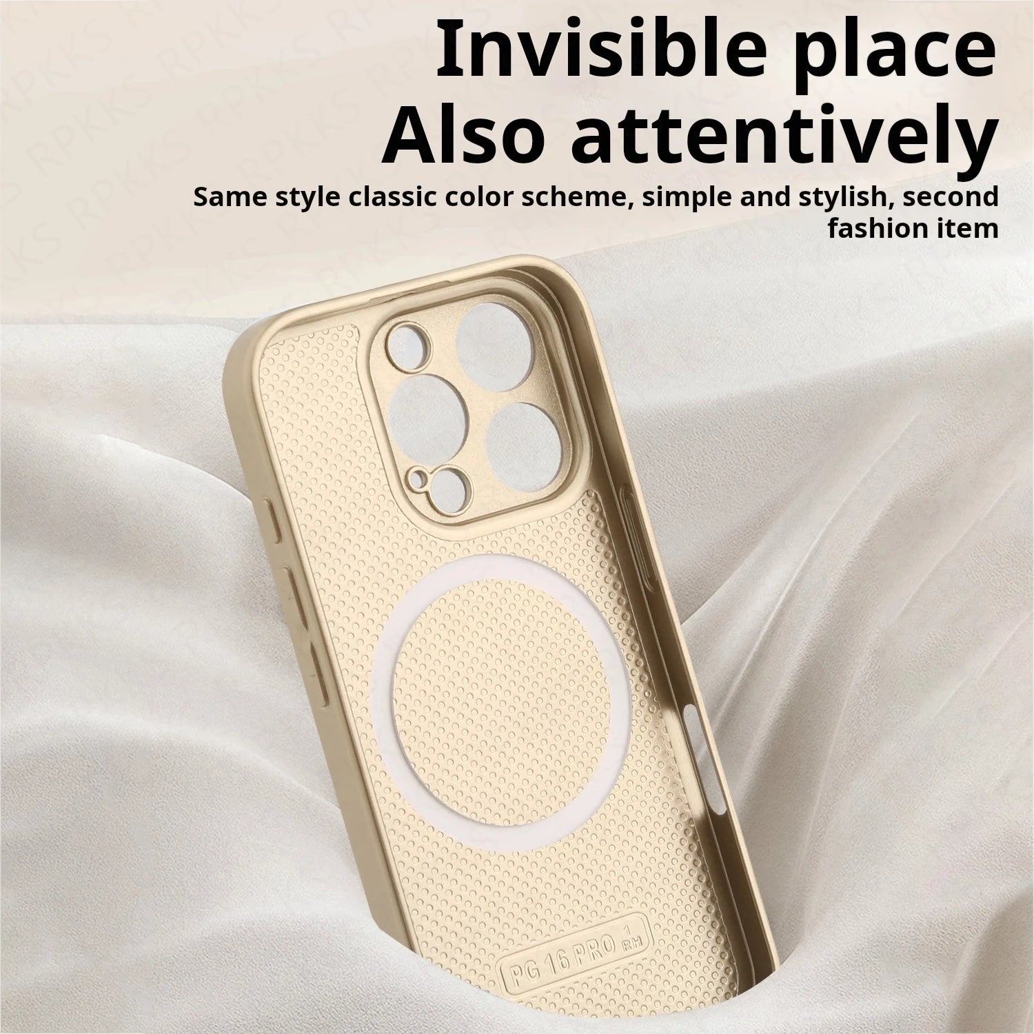 New matte metal phone case suitable for iPhone