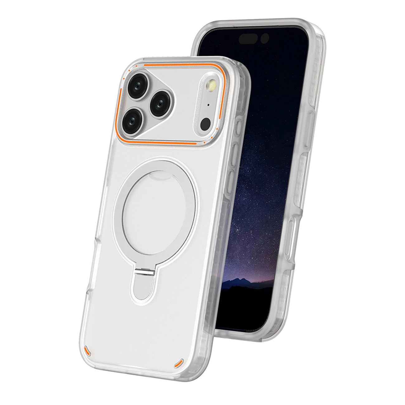 Transparent Matte For Magsafe Case For iPhone