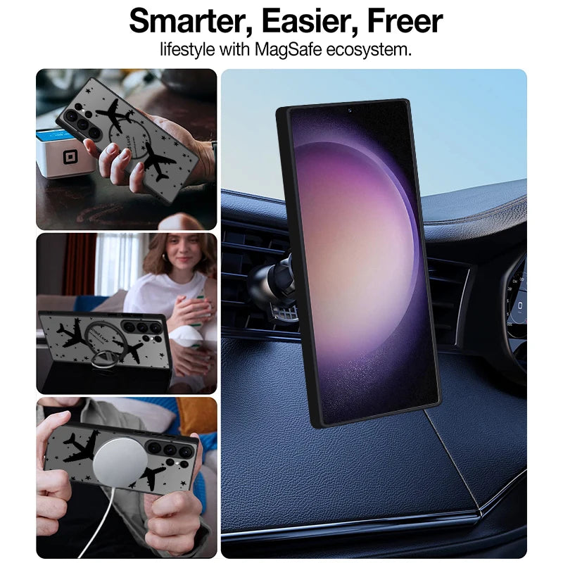 Free Flight Magnetic Phone Case for Samsung