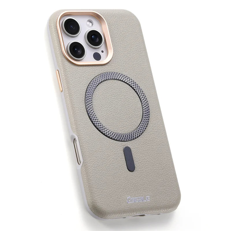 Leather Magnetic For Magsafe Phone Case For iPhone