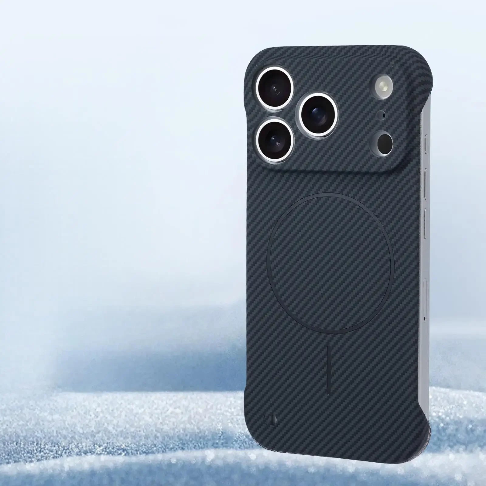 Ultra-thin Frameless Protective Case — Hard PC Shockproof Case For iPhone