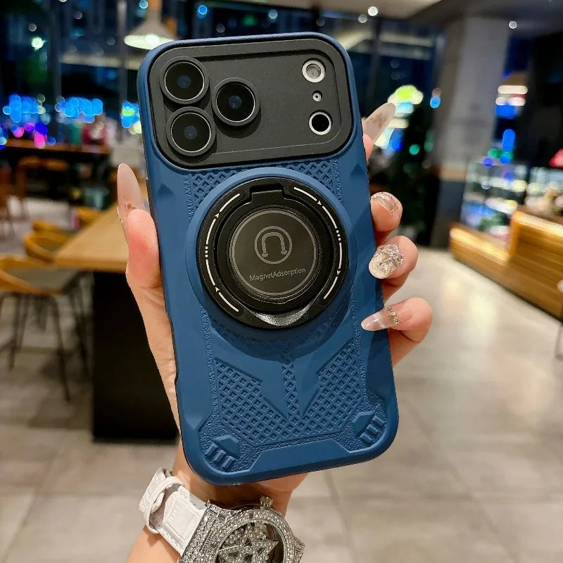 Ring Stand Holder Rotating Magnetic Case For iPhone For Magsafe