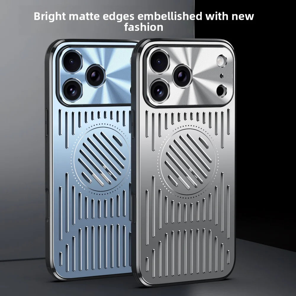 Hard Magnetic Heat dissipation Back Cover Case For iphone