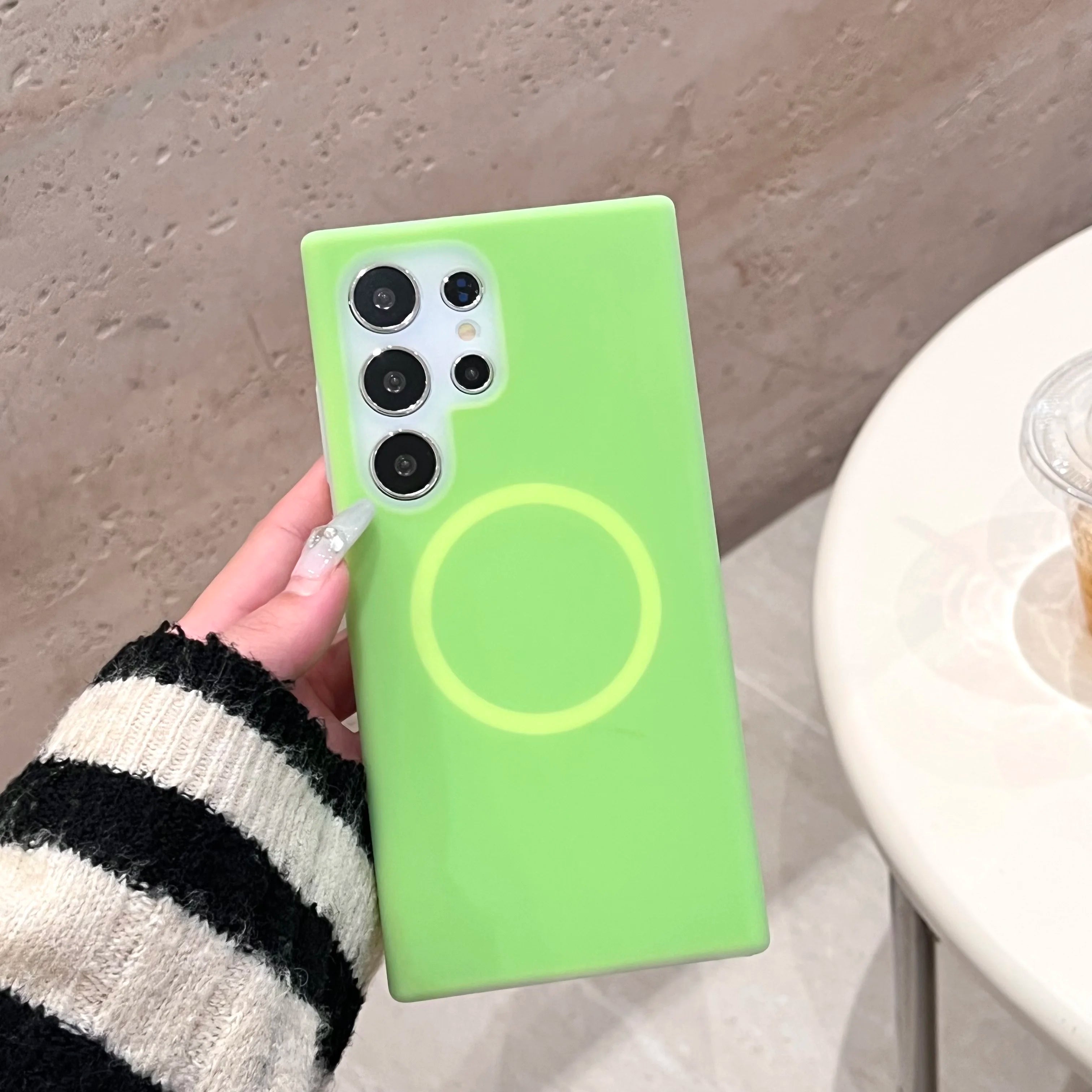 Luxury and fashionable jelly liquid silicone suitable for Samsung