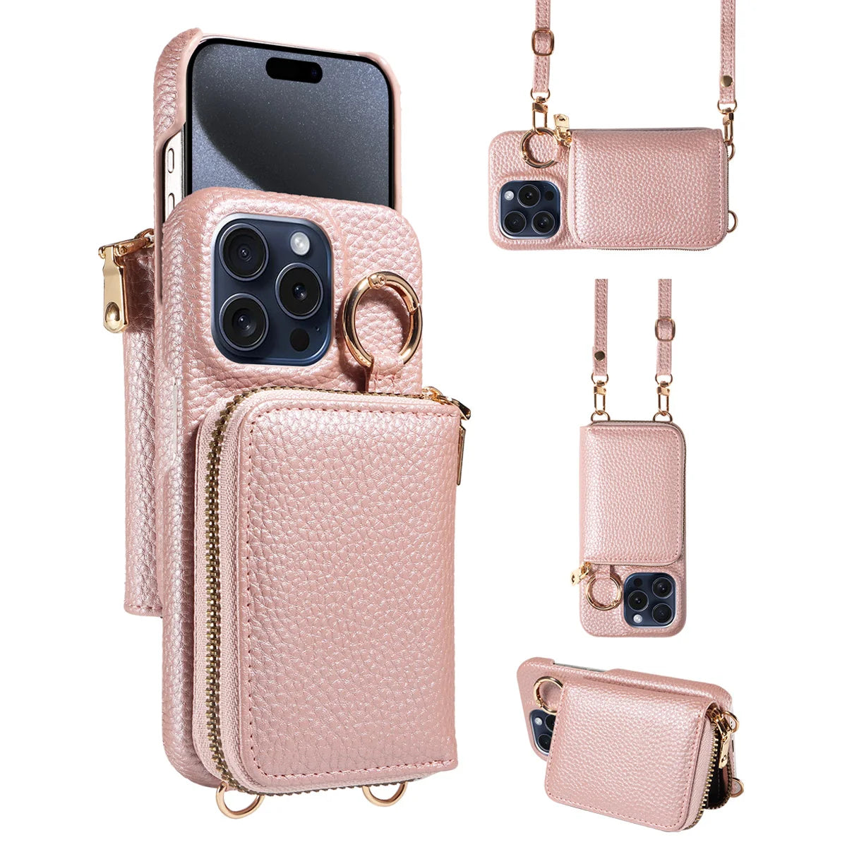 High Quality Faux Leather Phone Case for Iphone