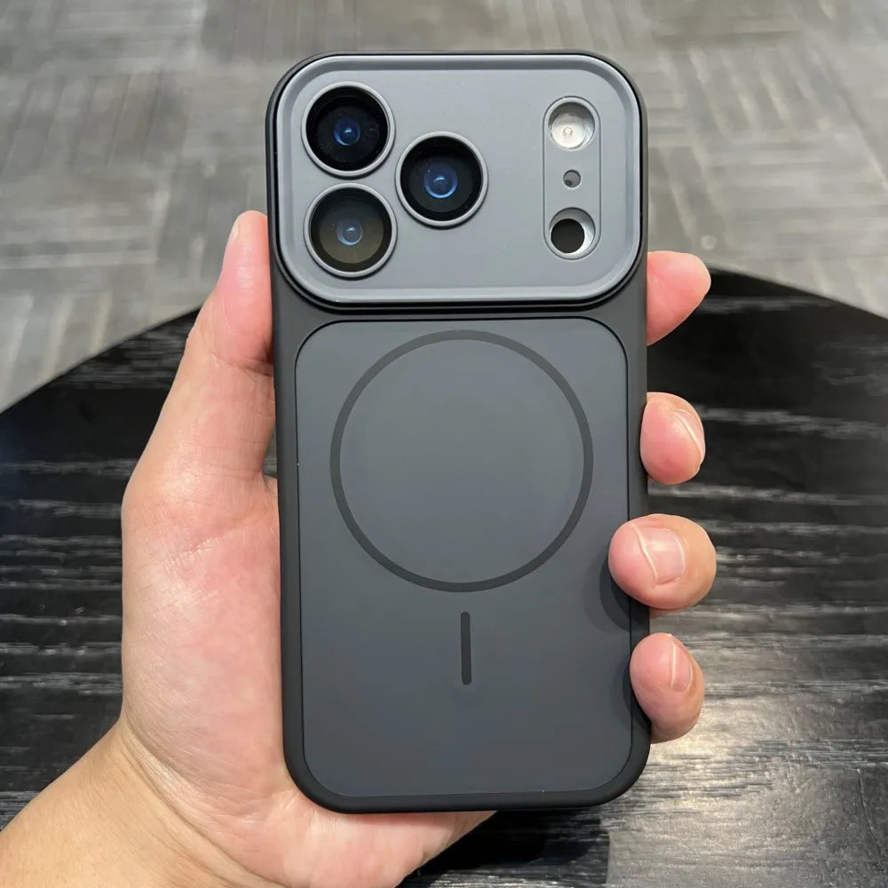 Rugged Armor Bumper Shockproof Matte Case for iPhone For Magsafe