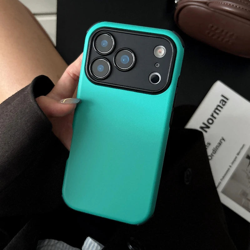 Luxury Gradient 2-in-1 Shockproof Phone Case For iPhone