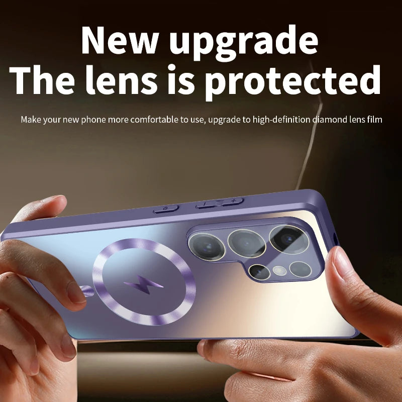 Ultra thin frosted earthquake resistant phone case for Samsung