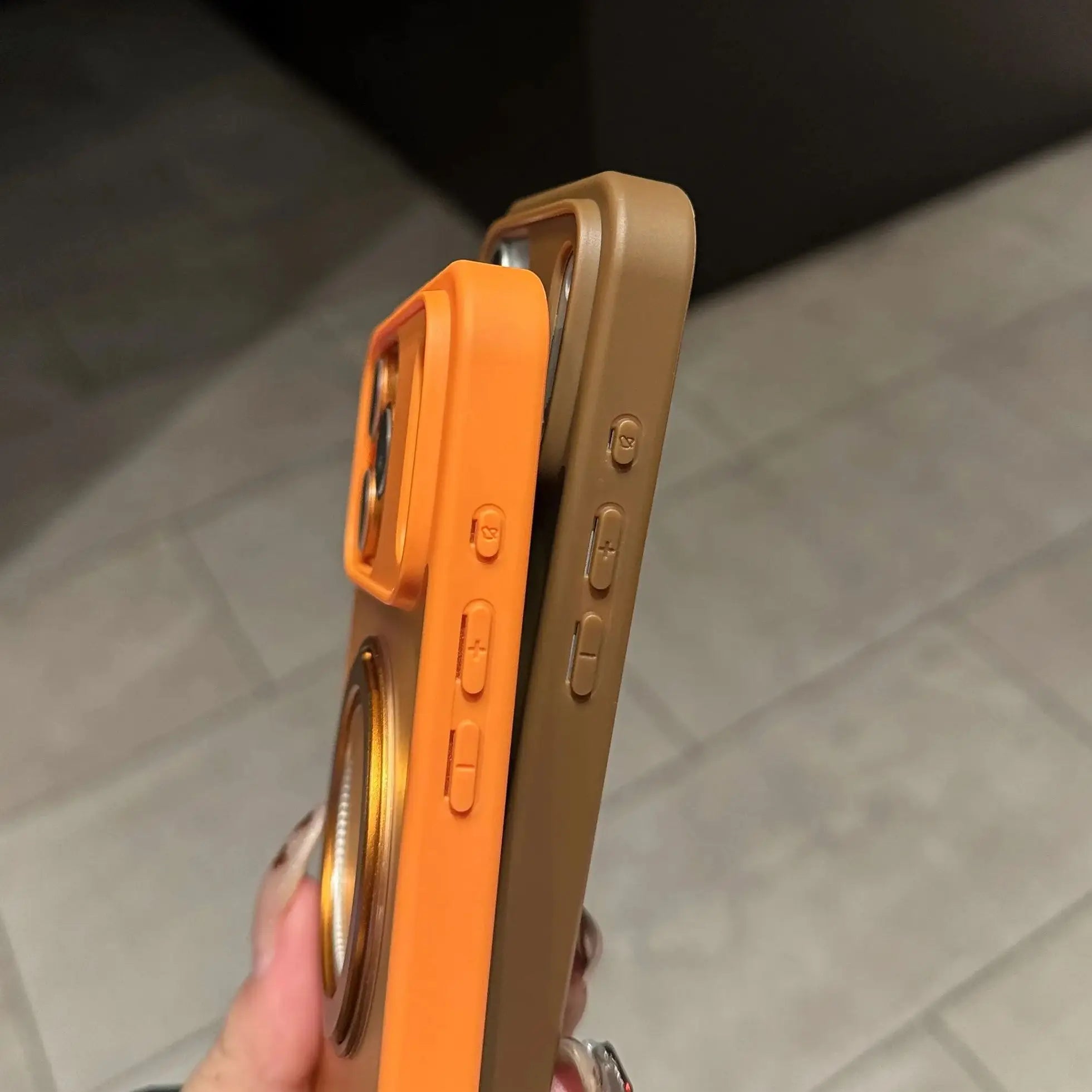 Ring Stand Holder Rotating Magnetic Case For iPhone For Magsafe