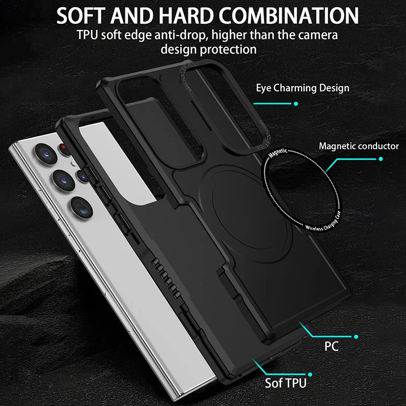 New minimalist shockproof phone case for Samsung