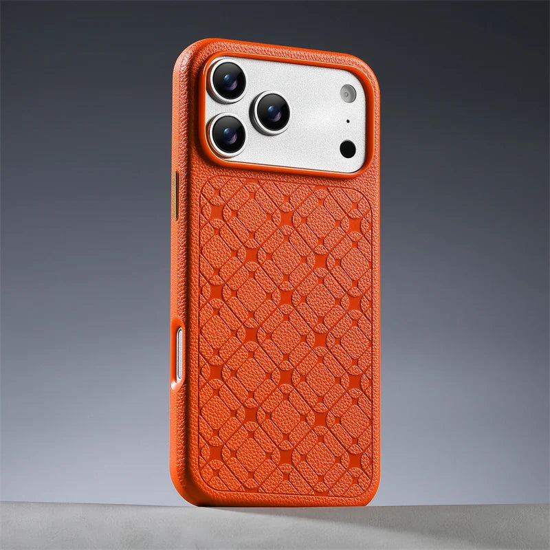 High Quality Lychee Texture Business Leather Case For IPhone