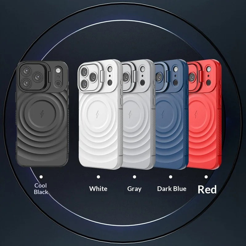 Fold Lens Stand Ripple For Magsafe Case for iPhone