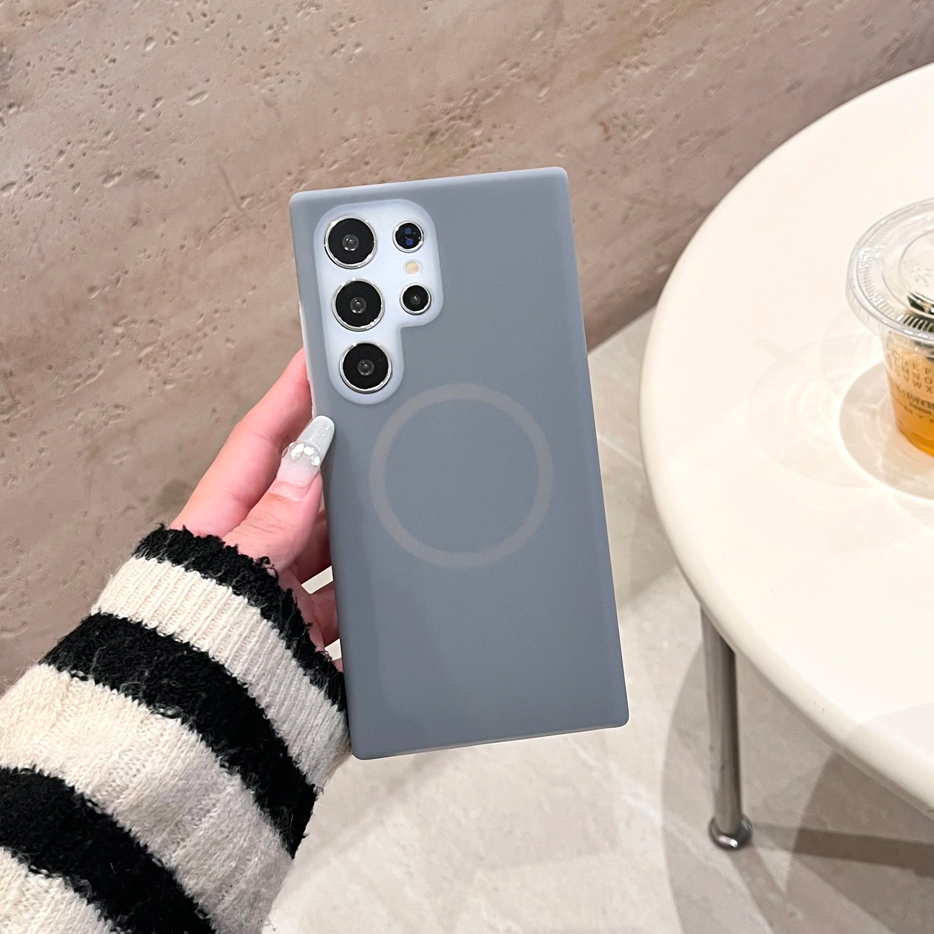 Luxury and fashionable jelly liquid silicone suitable for Samsung