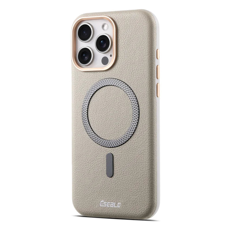 Leather Magnetic For Magsafe Phone Case For iPhone