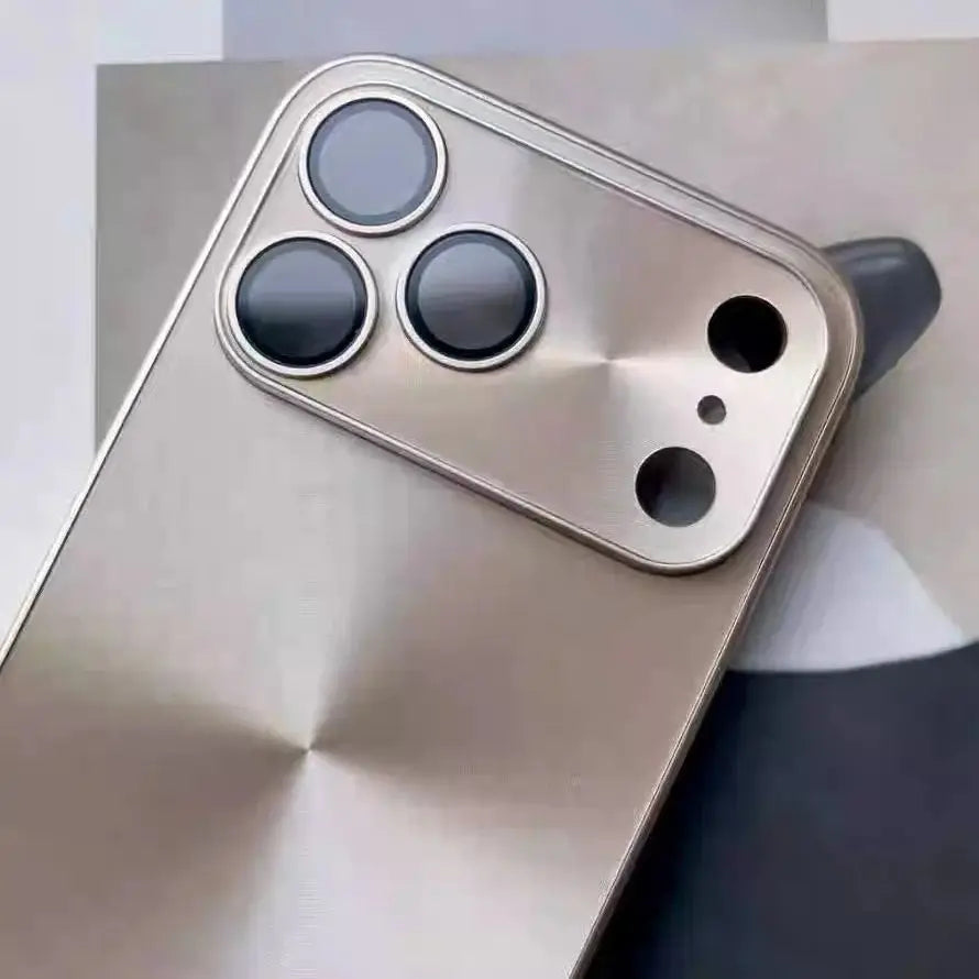 Laser CD Texture Matte Case For iPhone