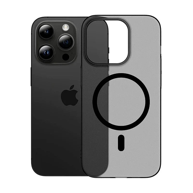 Ultra thin matte magnetic phone case suitable for iPhone