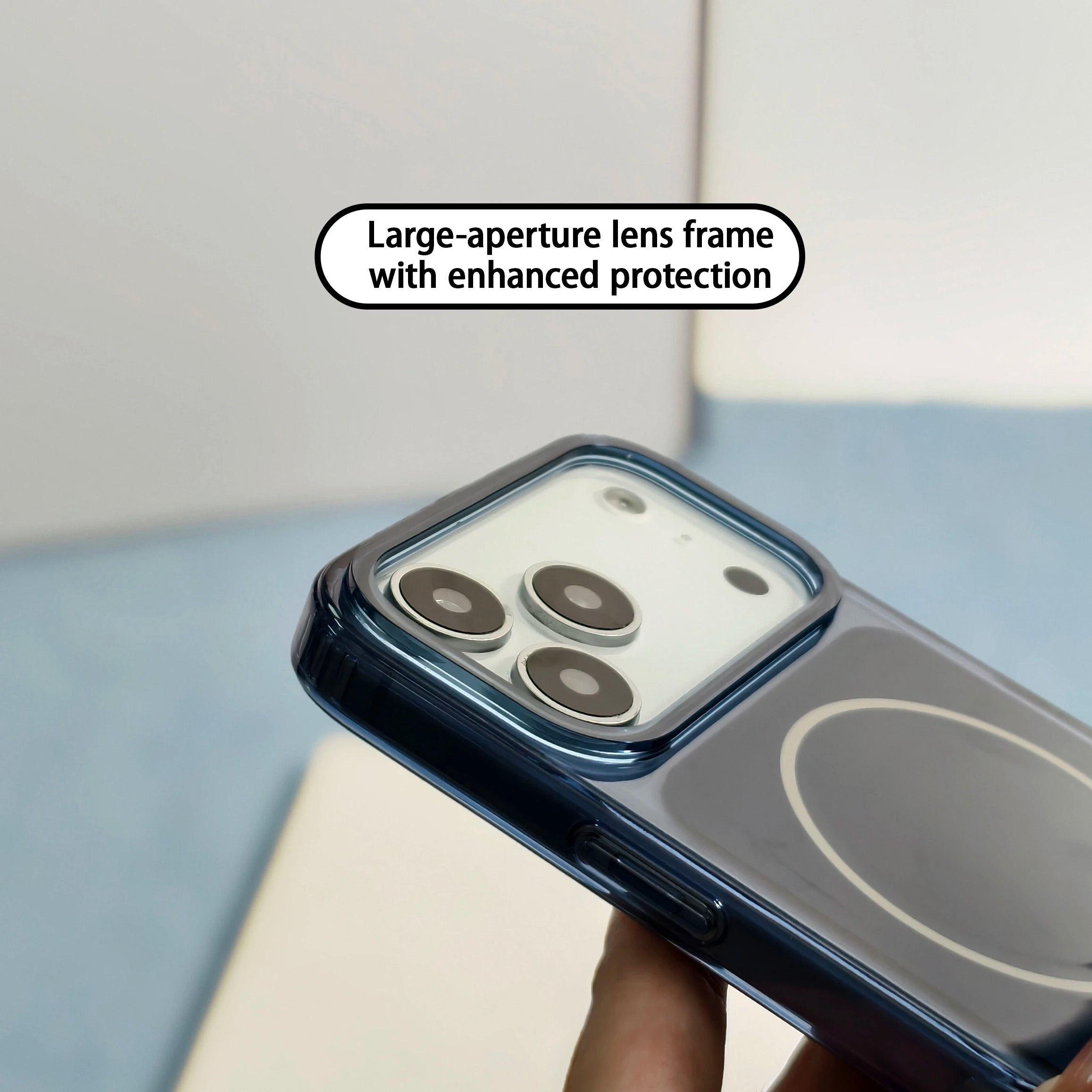 Latest popular acrylic shockproof hard case for iPhone