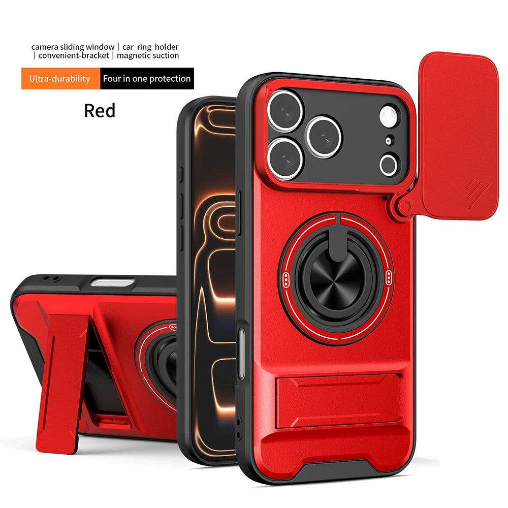 Armor Rugged Shockproof Magnetic Case for iPhone