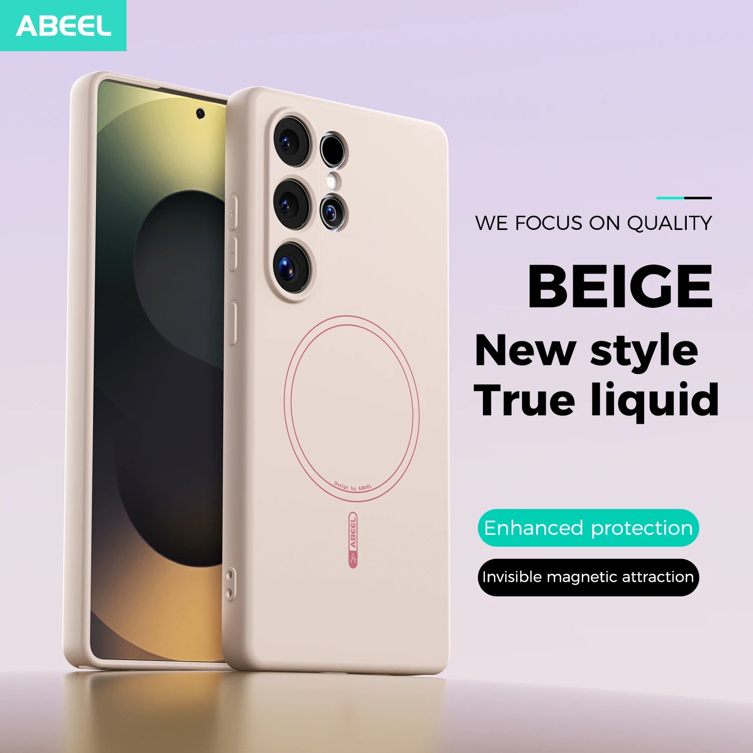 Liquid Silicone for Magnetic Suction Case for Samsung