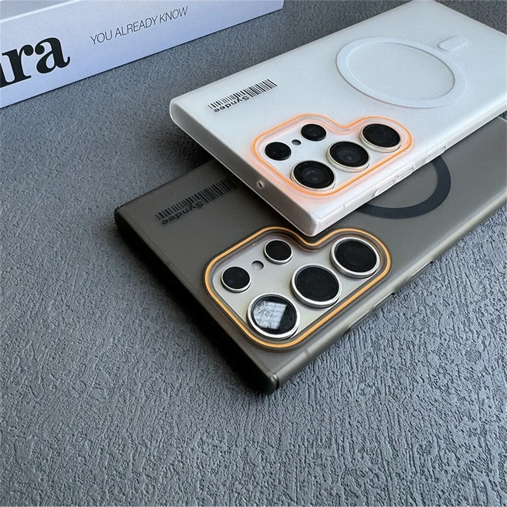 Ultra thin matte two tone phone case for Samsung