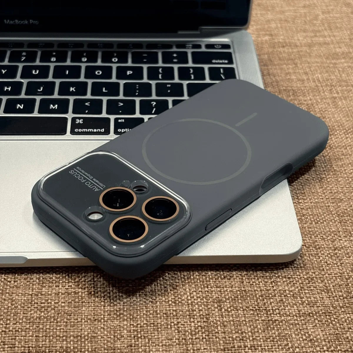 Luxury Mist Liquid Silicone Magsafe Case for iPhone