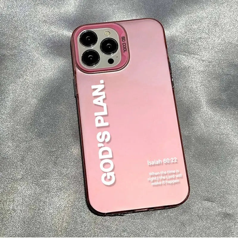 God Has Plan For You - Meaningful Holographic Protective Case for iPhone