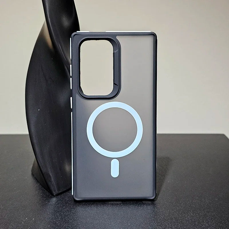 Two tone matte phone case suitable for Samsung