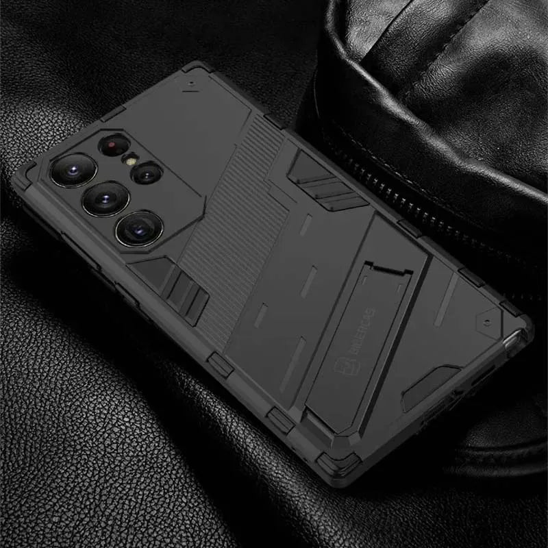 Armor Kickstand Magnetic Holder Case For Samsung