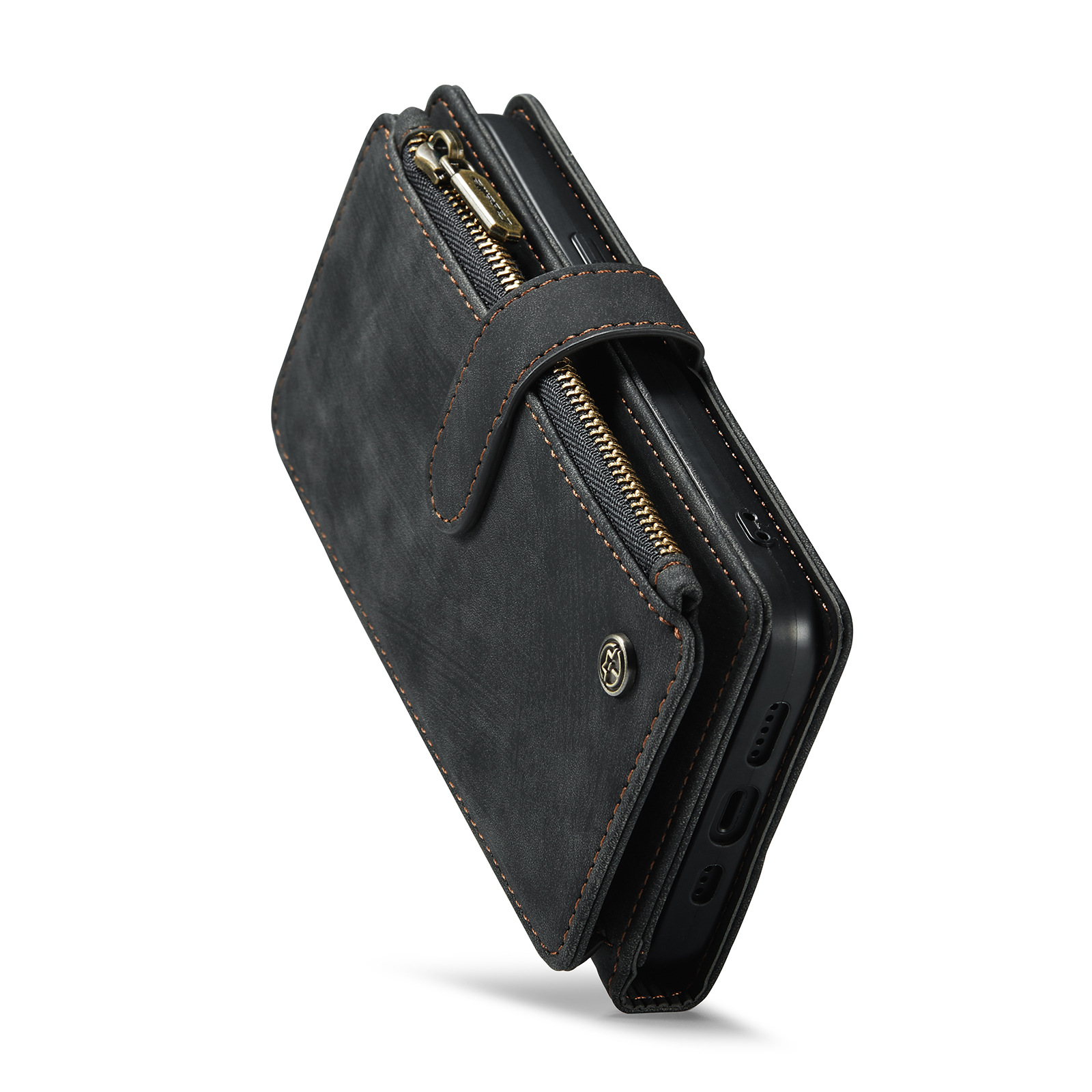 3-in-1 flip leather phone case for Samsung